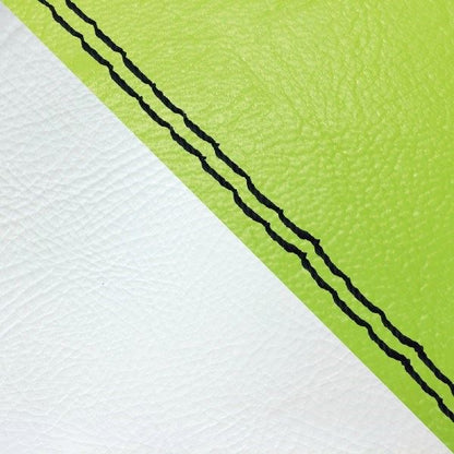 Domestic Seat Cover, Reupholstery Type, Lime Green/White (Two-Tone)/Black Double Stitch for Julio (AF52)