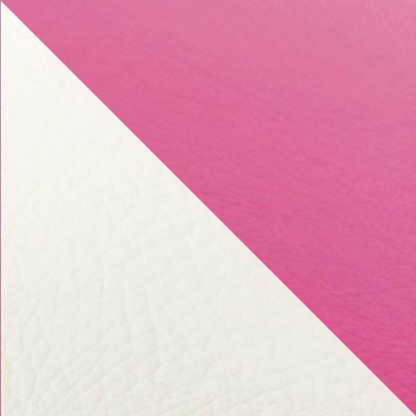 Domestic Seat Cover, Reupholstering Type, Pink/White (Two-Tone)/Clear Stitch, Giorno (AF52)