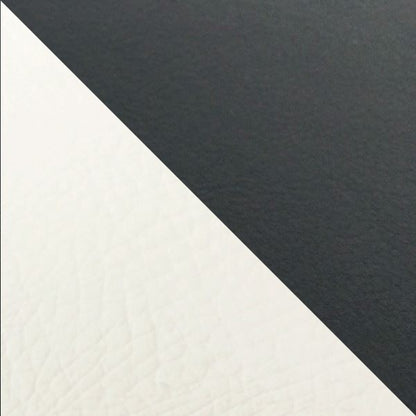 Domestic Seat Cover, Reupholstering Type, Black/White (Two-Tone)/Clear Stitching for Julio (AF52)
