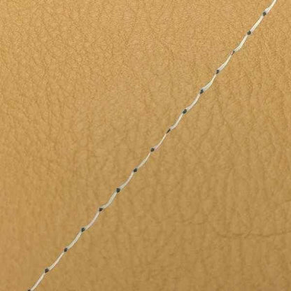 Domestic Seat Cover - Reupholster Type - Ochre / Clear Stitch - Julio (AF52)