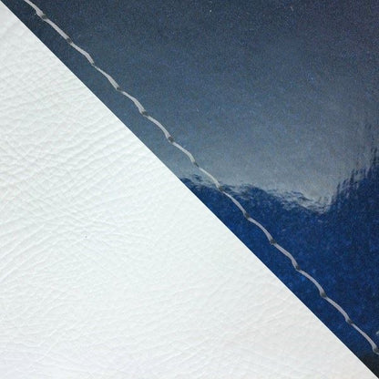 Domestic Seat Cover Reupholstering Type Enamel Blue / White (Two-Tone) / Clear Stitch for Julio (AF52)
