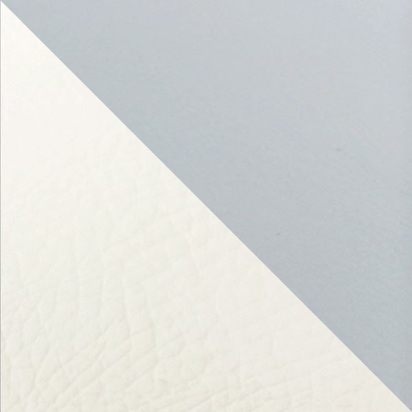 Domestic Seat Cover, Reupholstery Type, Gray/White (Two-Tone)/Clear Stitch, Julio (AF52)