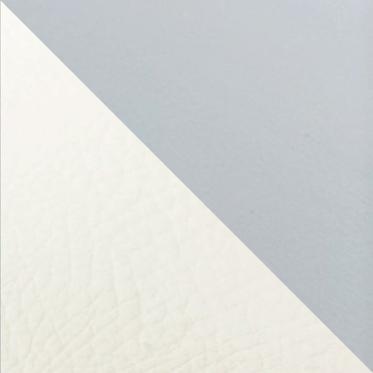 国産シートカバー 張替タイプ グレー・白(ツートン)/透明ステッチ ジュリオ(AF52)