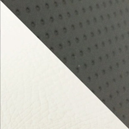 Domestic seat cover, re-covering type, embossed black and white (two-tone)/clear stitching, Julio (AF52)
