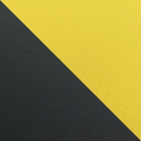 Domestic Seat Cover Recover Type Embossed Yellow/Black (Two-Tone) CRM250