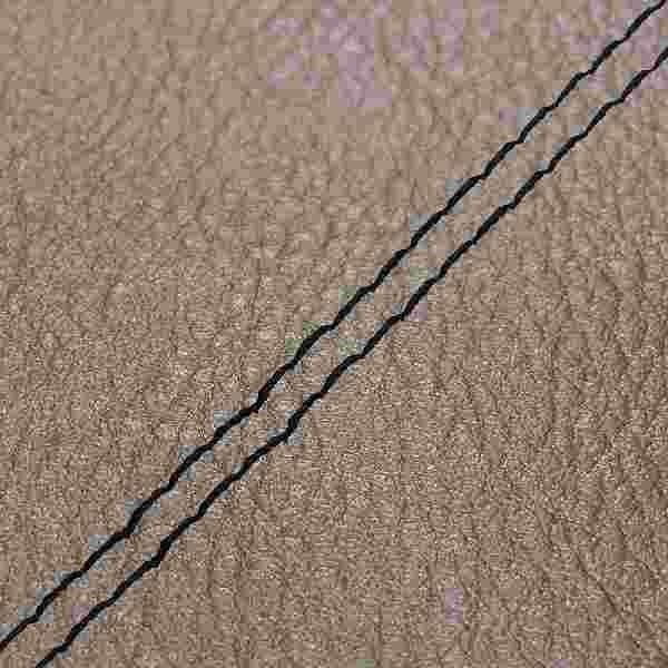 Domestic Seat Cover Replacement Type, Dark Brown/Black Double Stitch - Dream 50