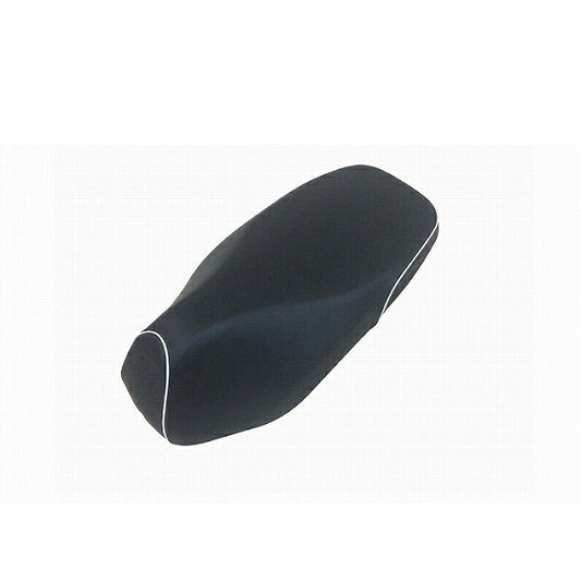 Domestic Seat Cover, Black/White Piping, Slip-on Type, Dunk (AF74)