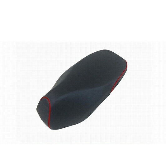 Domestic Seat Cover Black/Red Piping Overlapping Type Dunk (AF74)