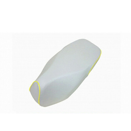 Domestic Seat Cover White/Yellow Piping Overlay Type Dunk (AF74)