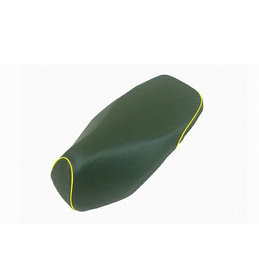 Domestic Seat Cover Dark Green/Yellow Piping - Slip-on Type Dunk (AF74)