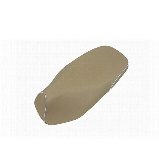 Domestic Seat Cover Beige/White Piping Slip-on Type Dunk (AF74)