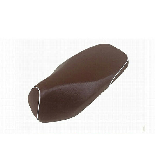 Domestic Seat Cover, Brown/White Piping, Slip-on Type for Dunk (AF74)