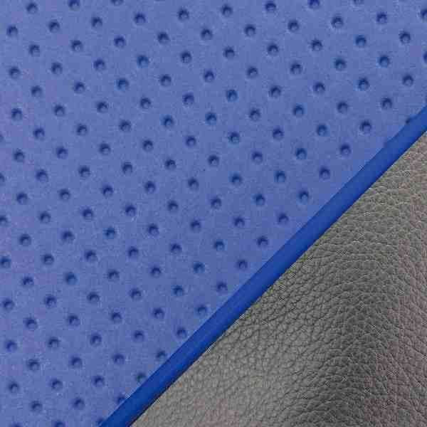 国産シートカバー 被せるタイプ エンボスブルー/青パイピング ジョルノ(AF70)