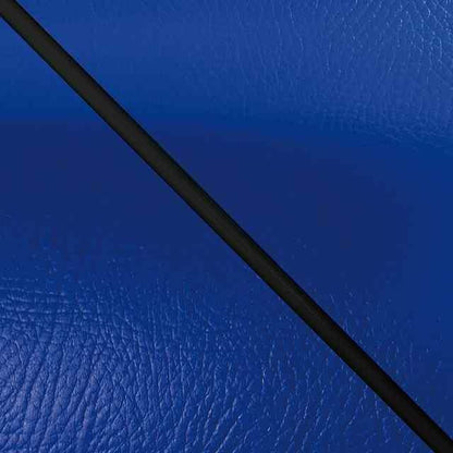 Domestic seat cover, slip-on type, blue/black piping, Giorno (AF70)