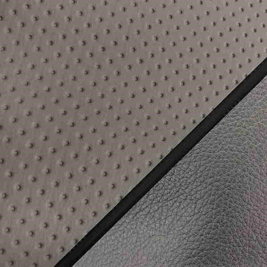 国産シートカバー 被せるタイプ エンボスグレー/黒パイピング クロスカブ(JA10/CC110)