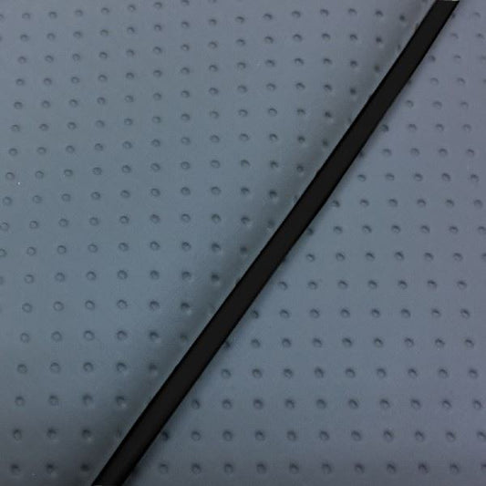 国産シートカバー 被せるタイプ フルエンボスグレー/黒パイピング リード100(JF06)