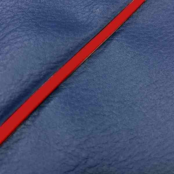 国産シートカバー 被せるタイプ ネイビー/赤パイピング シグナスX(SE12J) 台湾仕様