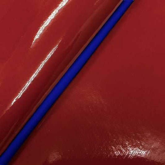 国産シートカバー 被せるタイプ エナメルレッド/青パイピング シグナスX(SE12J) 台湾仕様