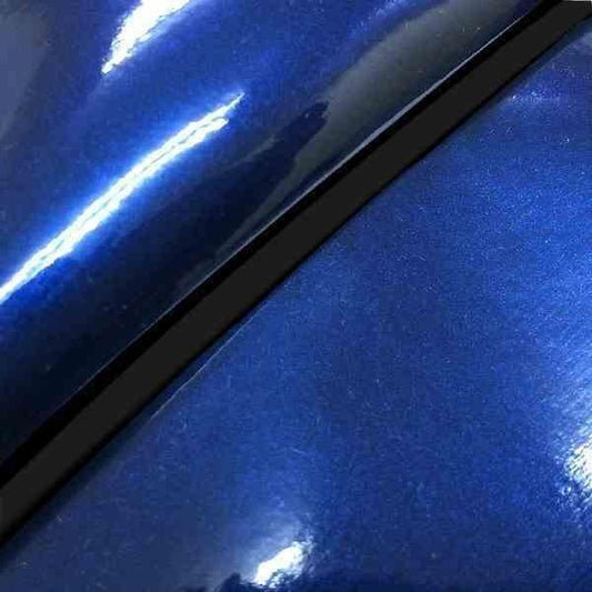 国産シートカバー 被せるタイプ エナメルブルー/黒パイピング シグナスX(SE12J) 台湾仕様