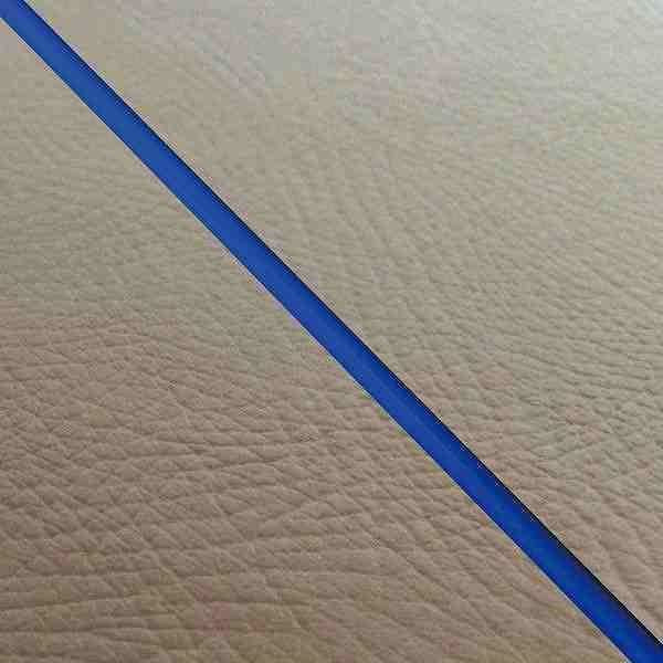 国産シートカバー 被せるタイプ 茶/青パイピング シグナスX(SE12J) 台湾仕様