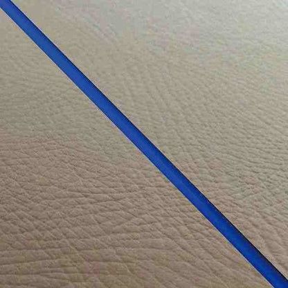 国産シートカバー 被せるタイプ 茶/青パイピング シグナスX(SE12J) 台湾仕様