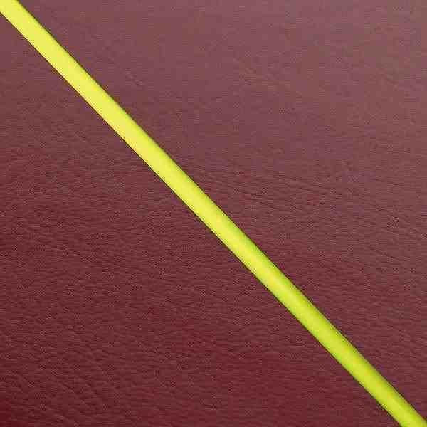 Domestic Seat Cover, Slip-on Type, Wine Red/Yellow Piping, Address V50 (CF42/44A) 4-stroke