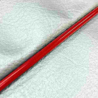 Domestic seat cover, slip-on type, silver/red piping, for Julio (AF52)