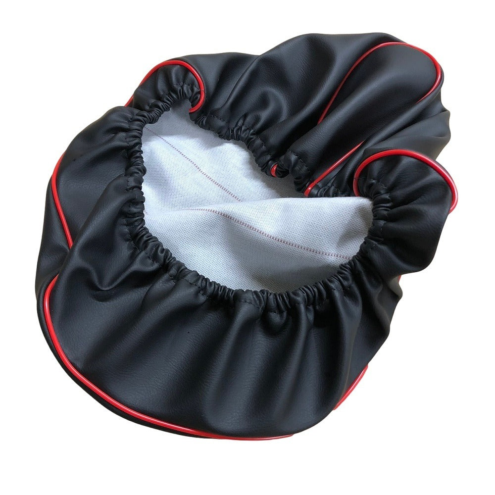 日本製シートカバー 被せるタイプ 黒カバー/赤パイピング タクト 4ST(AF75)