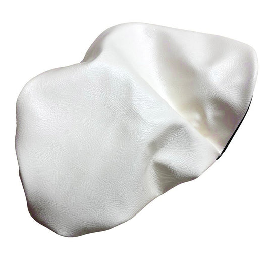 日本製シートカバー 被せるタイプ 白カバー/黒パイピング タクト 4ST(AF75)