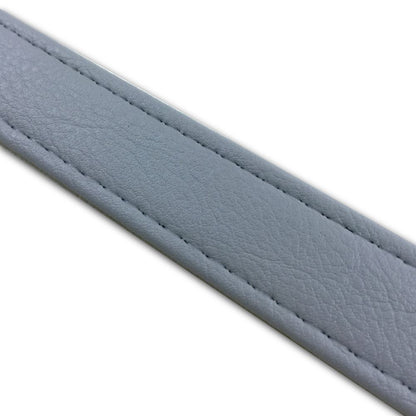 タンデムベルト グレー/透明ステッチ 長さ62×幅2.5cm