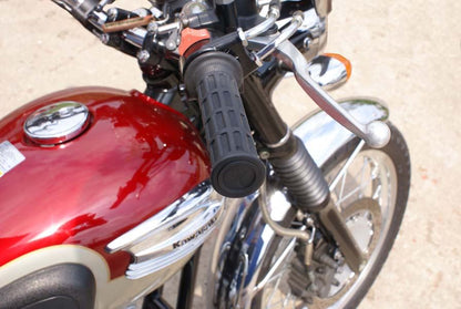 グリップ ホンダ ヴィンテージ グリップス ソフト 非貫通 ブラック 134mm 左右セット
