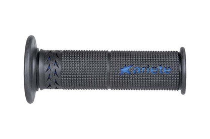 グリップ エストリル ロード ソフト 貫通 ブラック/ブルー 120mm 左右セット