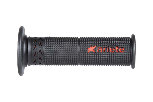 グリップ エストリル ロード ソフト 貫通 レッド/ブラック 120mm 左右セット