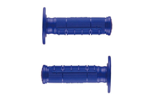 グリップ ユニティーオフ-ロード ハーフワッフル ASP ミディアム 非貫通 ブルー 118mm 左右セット