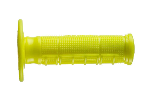 グリップ ユニティーオフ-ロード ハーフワッフル ASP ミディアム 非貫通 蛍光イエロー 118mm 左右セット