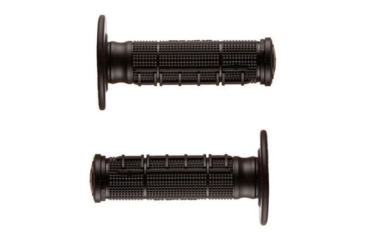 グリップ ユニティーオフ-ロード ハーフワッフル ASP ミディアム 非貫通 ブラック 118mm 左右セット