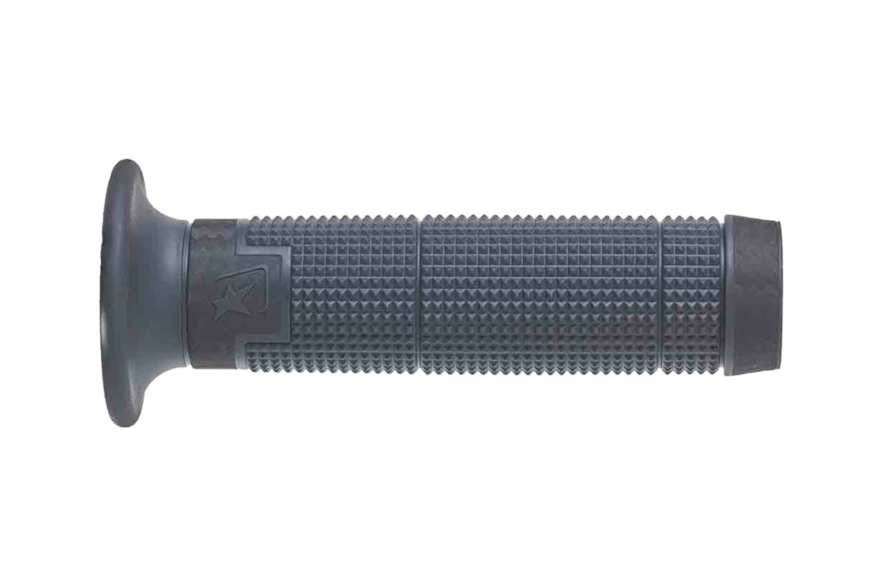 グリップ ペア オヴ グリップスモトGP レーシング ロード 標準グリップ スーパーバイク FUSION ソフト グレー 125mm 22/24mm貫通 左右セット