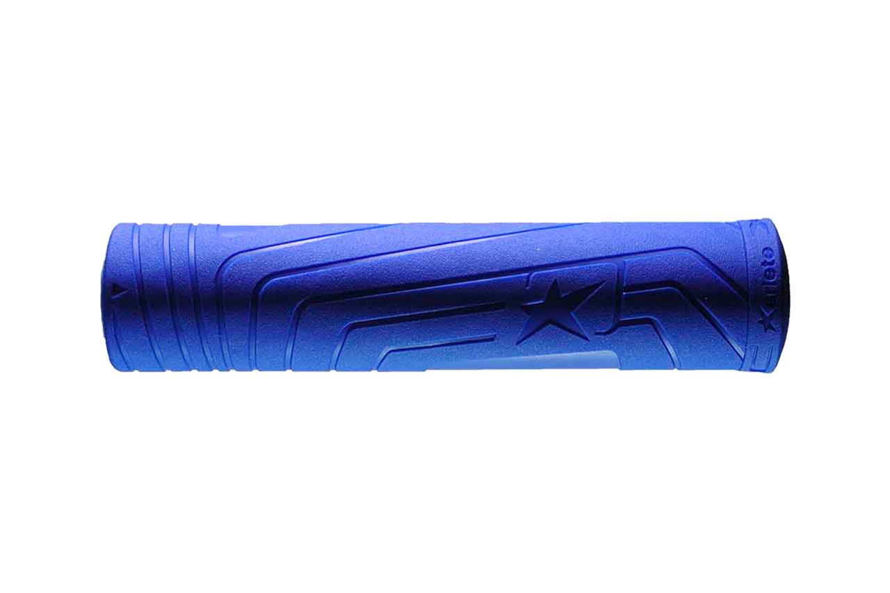グリップ アルティメトリー MTB グリップス MTB クロスバイク ロードバイク シティサイクル ブルー L-127mm 22/22mm 左右セット