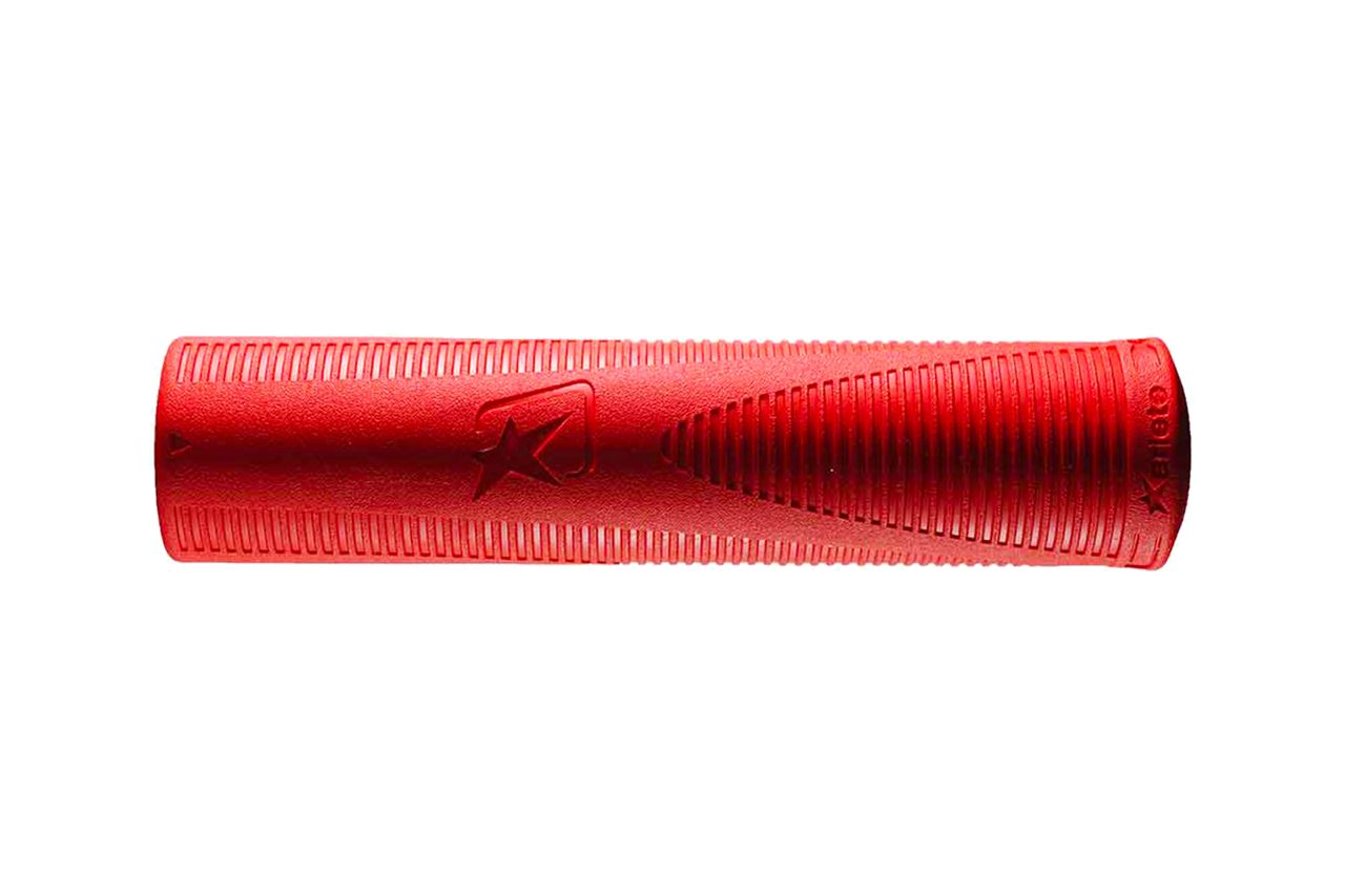グリップ スイッチバック MTB グリップス MTB クロスバイク ロードバイク シティサイクル レッド L-127mm 22/22mm 左右セット