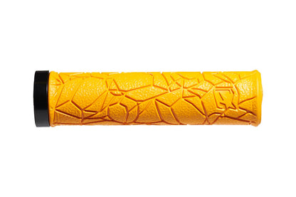 Grip Basalt MTB Grips MTB Crossbike Roadbike City Cycle Yellow L-130mm Inner Diameter 22/22mm Outer Diameter 31mm Left and Right Set
