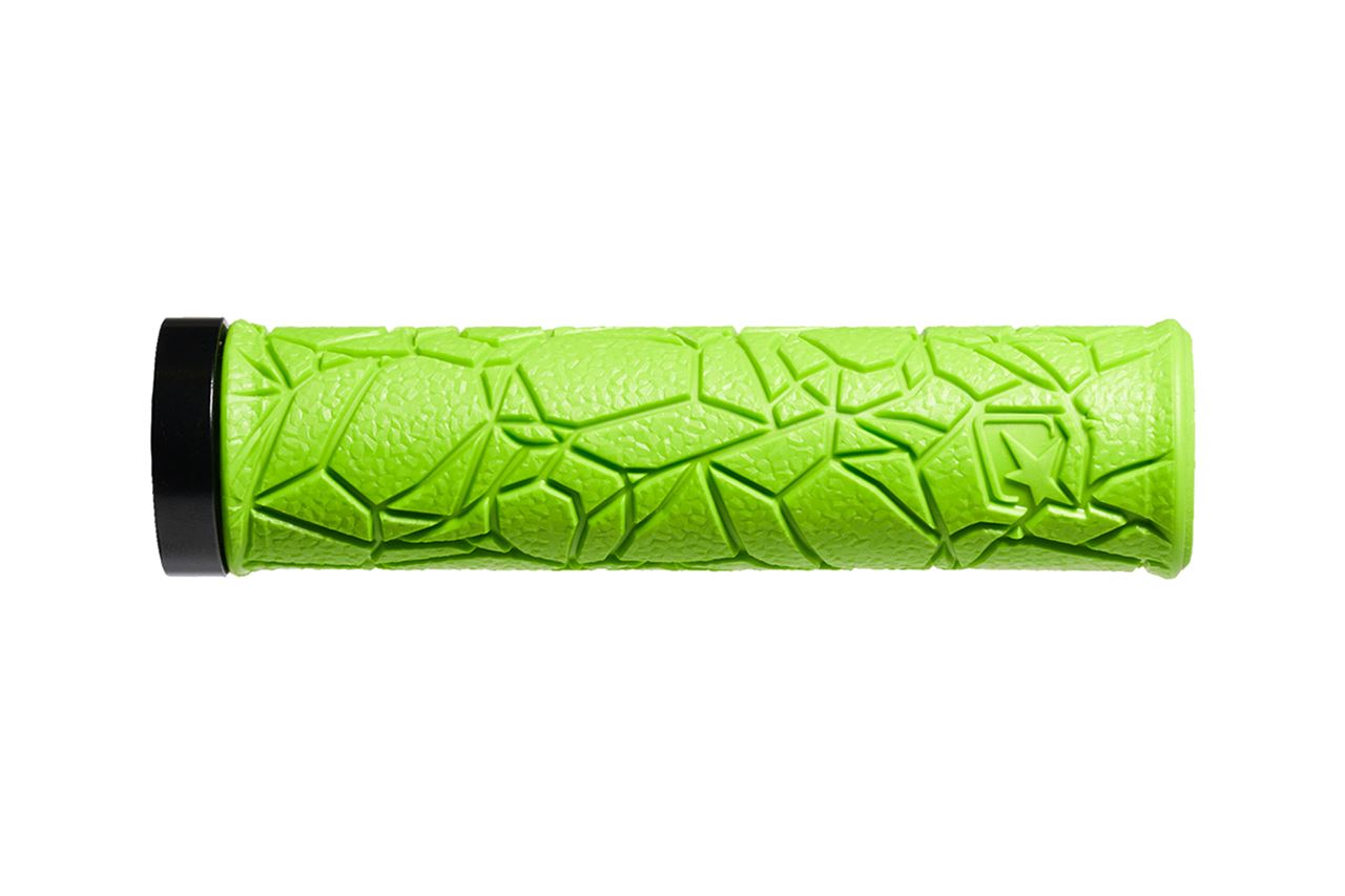 Grip Basalt MTB Grips MTB Cross Bike Road Bike City Bike Lime Green L-130mm Inner Diameter 22/22mm Outer Diameter 31mm Left/Right Set