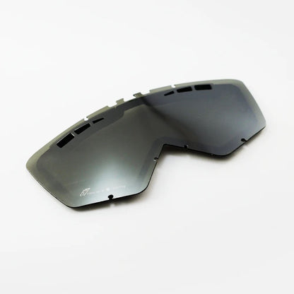 ゴーグル用オプショナルレンズ シルバークロームレンズ CAT.3 ダブルベンチレーション ピン無し 1枚 アドレナリン アールシー フロー マッドマックス