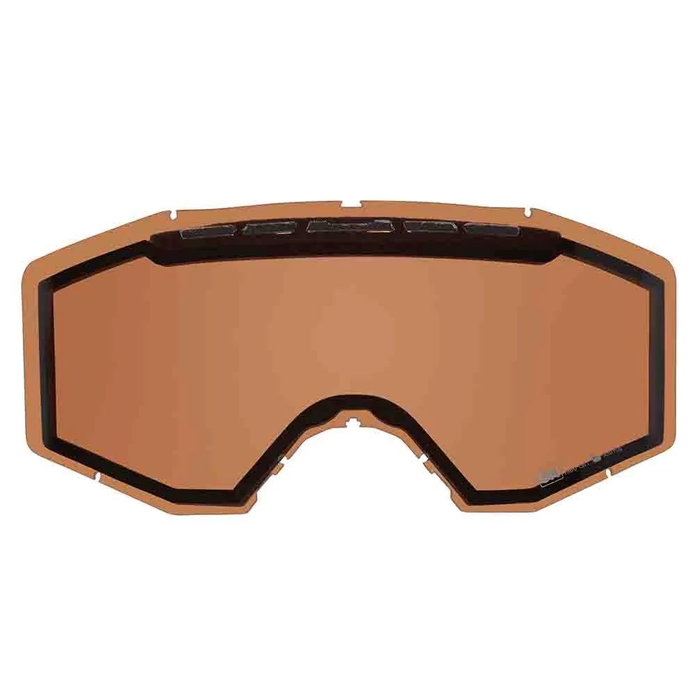 Orange Replacement Lens for Goggles, CAT.1, Double-Vented, Pinless, 1pc, for 8K Goggles