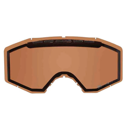 Orange Replacement Lens for Goggles, CAT.1, Double-Vented, Pinless, 1pc, for 8K Goggles