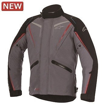 YOKOHAMA DRYSTAR JACKET ライディングジャケット ジャケット 1018 ダーク グレー ブラック レッド Lサイズ