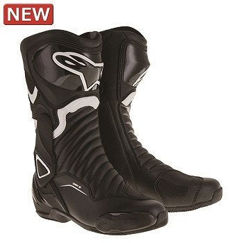 SMX 6 BOOT 3017 On-Road Boots 12 Black White 47