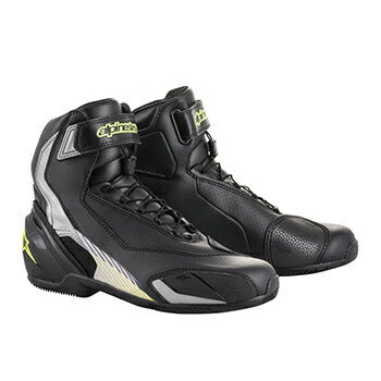 SP-1 Shoes Black/Silver/Yellow Fluo Size 40/25.5cm