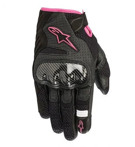 STELLA SMX-1 AIR V2 GLOVES Black/Fuchsia M Women's