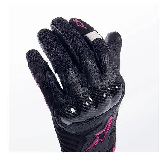 STELLA SMX-1 AIR V2 GLOVES Black/Fuchsia M Women's