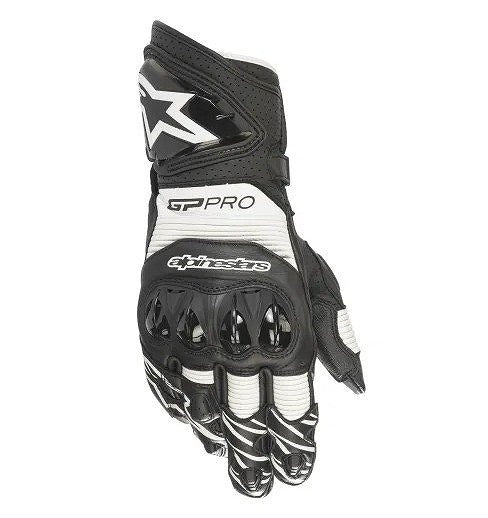 GP PRO R3 GLOVE レザーグローブ ブラック/ホワイト S